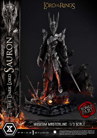 Lord of the Rings Museum Masterline Series Statue 1/3 The Dark Lord Sauron Bonus Version 1 - Prime 1 Studio Statue