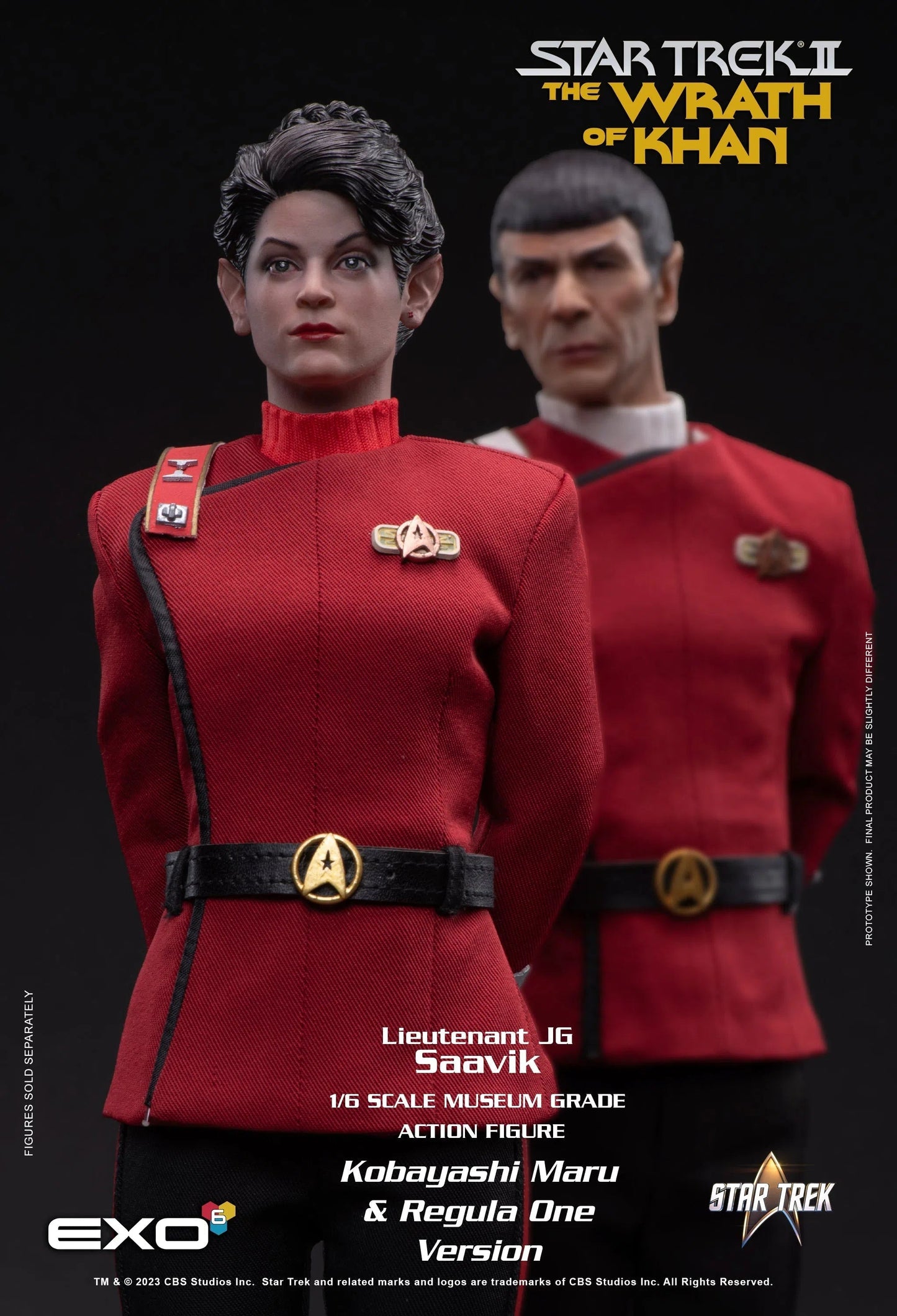 Lt JG Saavik: Kobayashi Maru Edition: Star Trek II: The Wrath Of Khan EXO-6