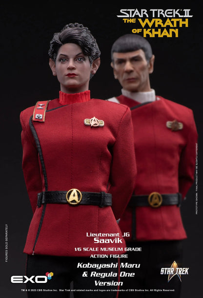Lt JG Saavik: Kobayashi Maru Edition: Star Trek II: The Wrath Of Khan - EXO-6 Action Figure