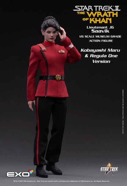 Lt JG Saavik: Kobayashi Maru Edition: Star Trek II: The Wrath Of Khan - EXO-6 Action Figure