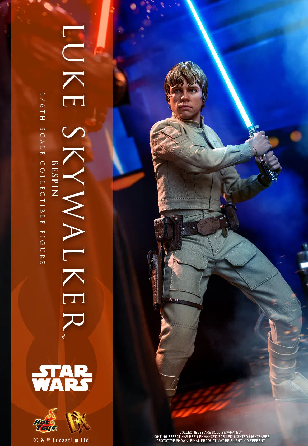 Luke Skywalker: Bespin: Standard: Star Wars: DX24 Hot Toys