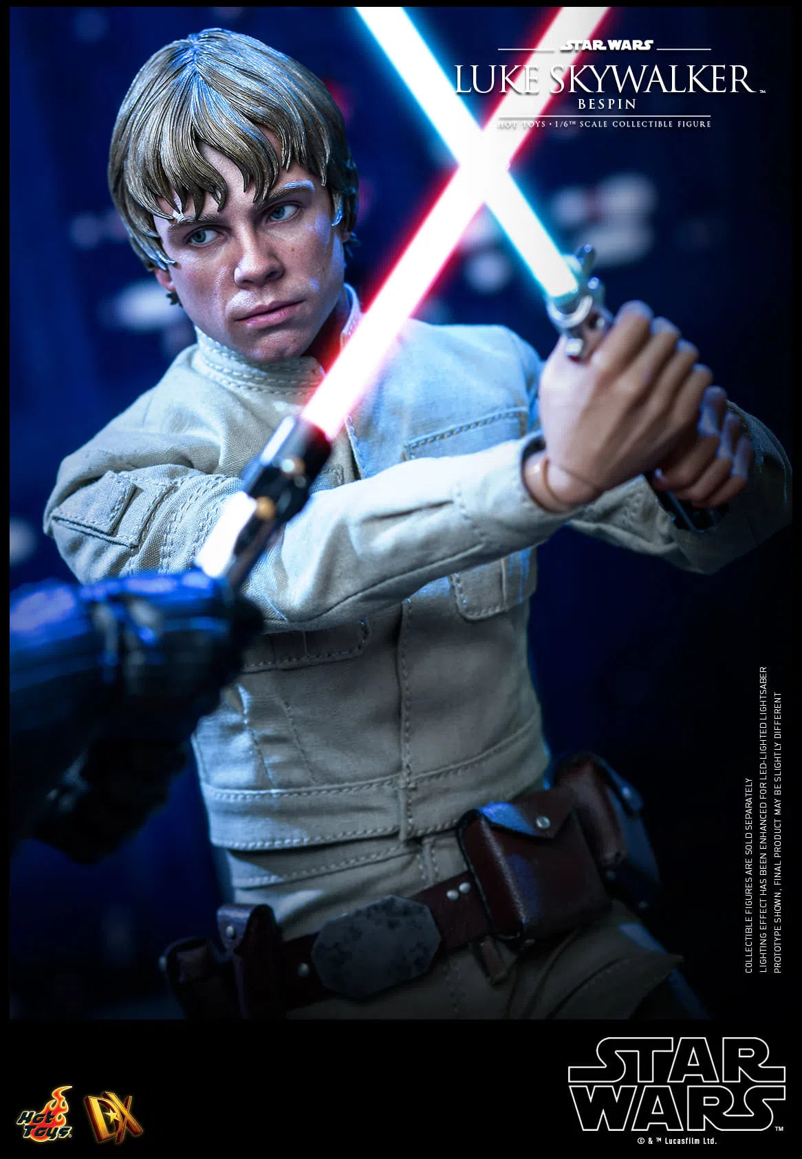 Luke Skywalker: Bespin: Standard: Star Wars: DX24 Hot Toys