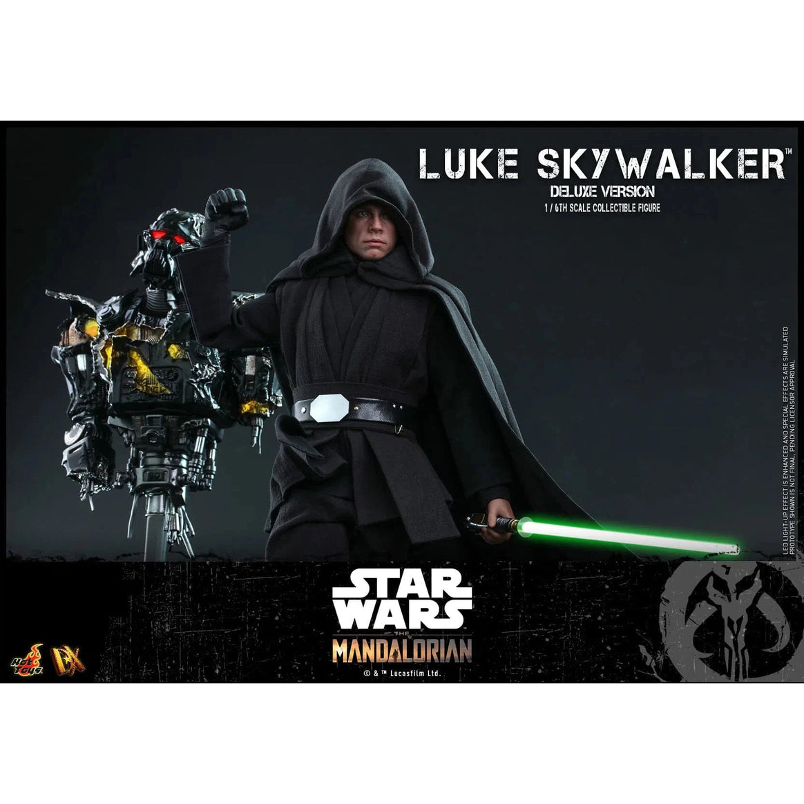 Luke Skywalker: Star Wars: The Mandalorian: Deluxe: DX23 Hot Toys