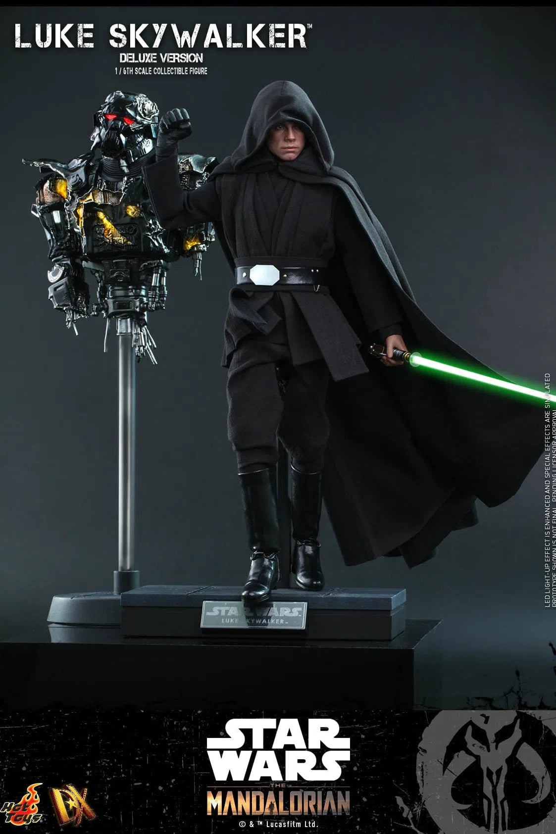 Luke Skywalker: Star Wars: The Mandalorian: Deluxe: DX23 Hot Toys