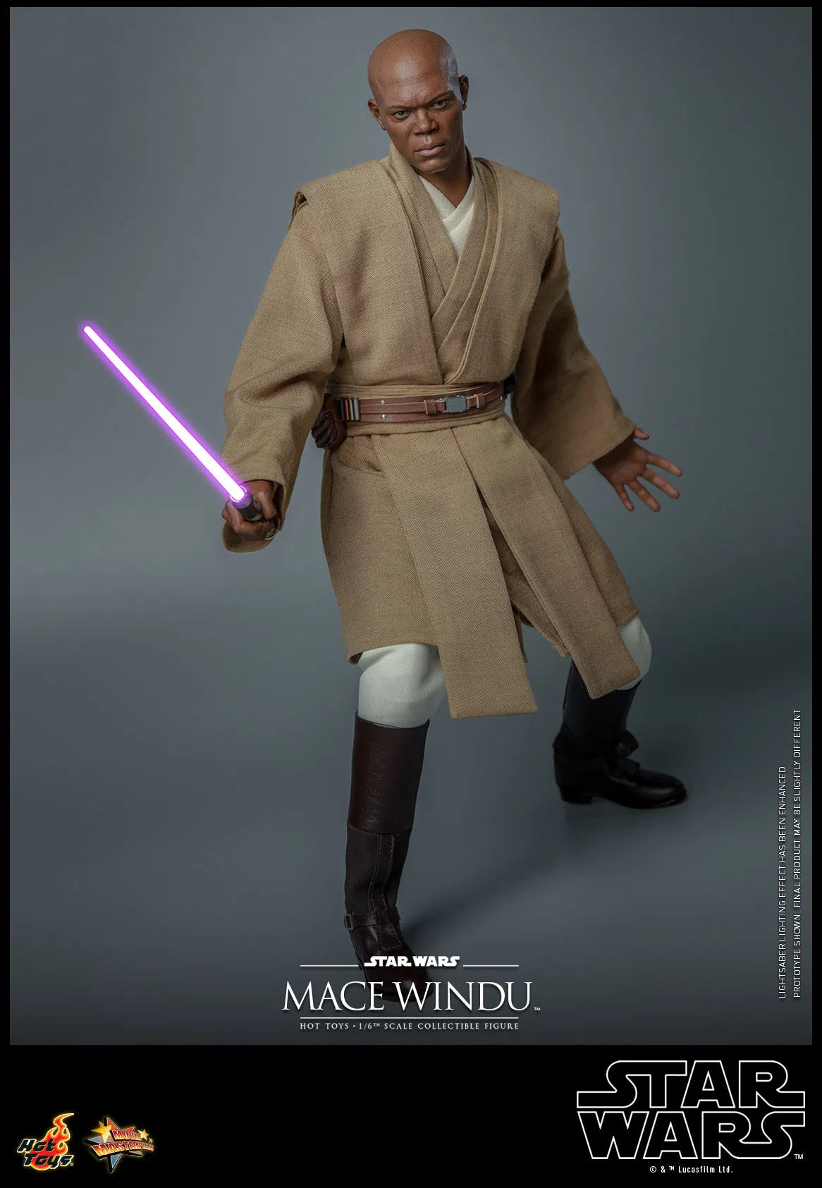 Mace Windu: Star Wars Episode II: Attack Of The Clones Hot Toys