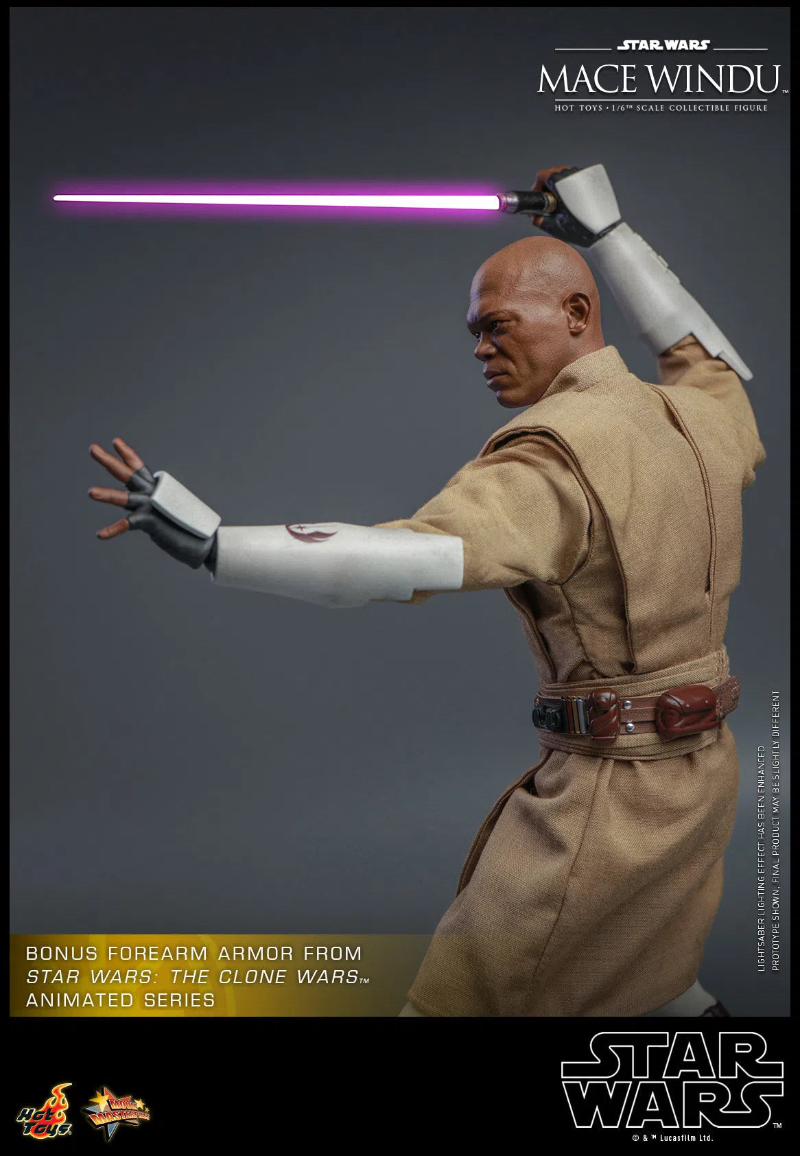 Mace Windu: Star Wars Episode II: Attack Of The Clones Hot Toys