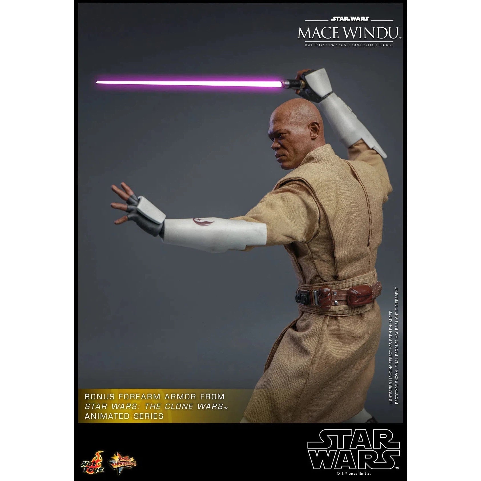 Mace Windu: Star Wars Episode II: Attack Of The Clones Hot Toys