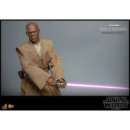 Mace Windu: Star Wars Episode II: Attack Of The Clones - Hot Toys Action Figure
