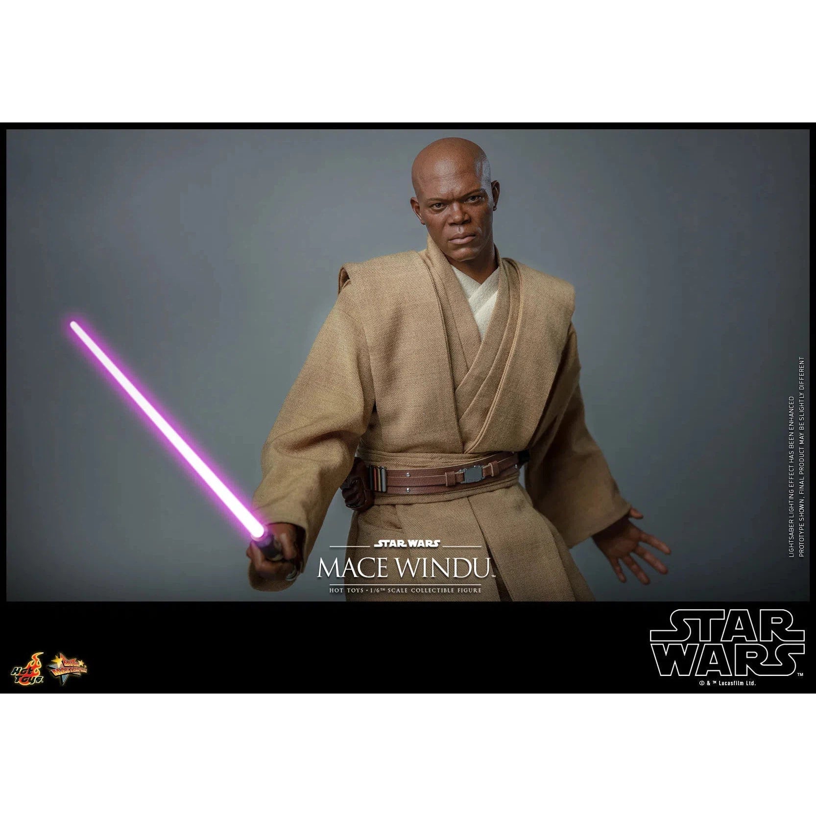 Hot Toys Mace Windu: Star Wars Episode II: Attack Of The Clones Hot Toys Mace Windu: Star Wars Episode II: Attack Of The Clones