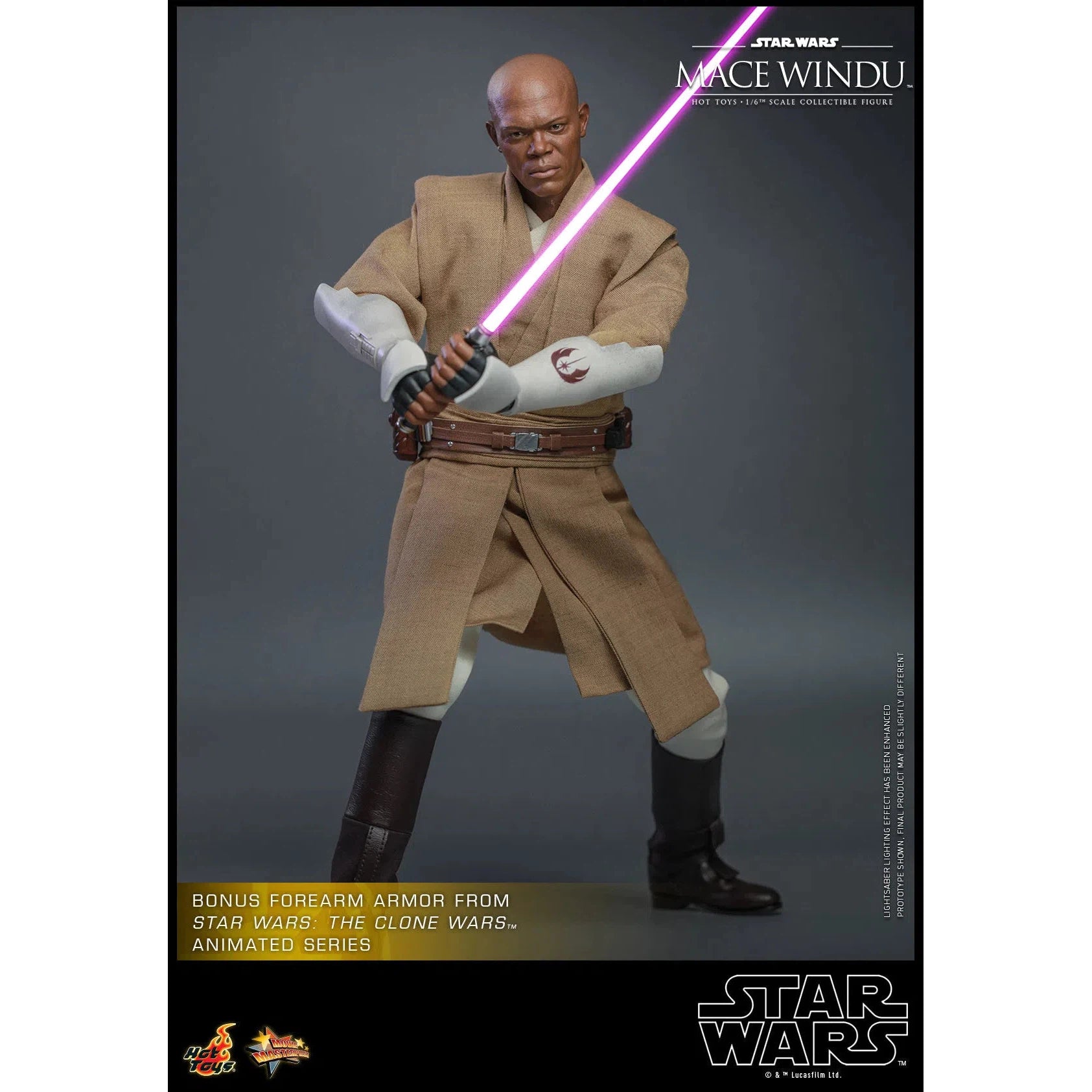 Mace Windu: Star Wars Episode II: Attack Of The Clones Hot Toys