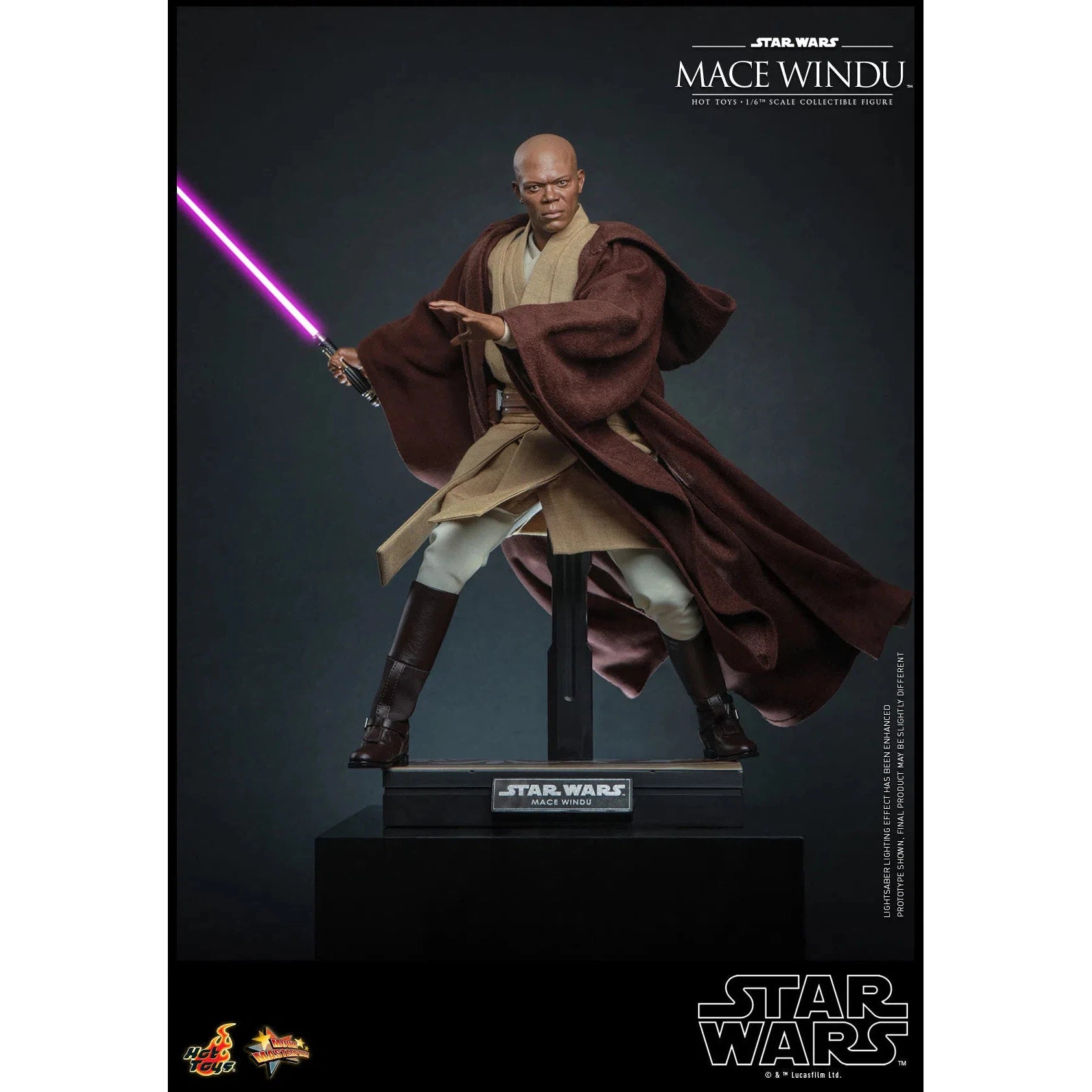 Mace Windu: Star Wars Episode II: Attack Of The Clones Hot Toys