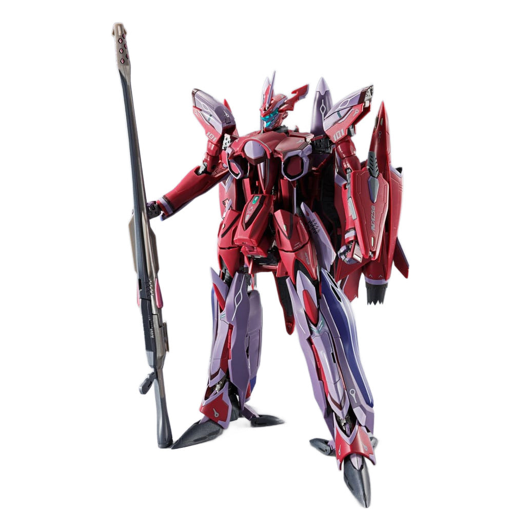 Macross Frontier DX Chogokin Action Figure VF-27 Gamma SP Super Lucifer Valkyrie Brera Sterne use Revival Ver. 25 cm - Bandai Tamashii Nations Action Figures