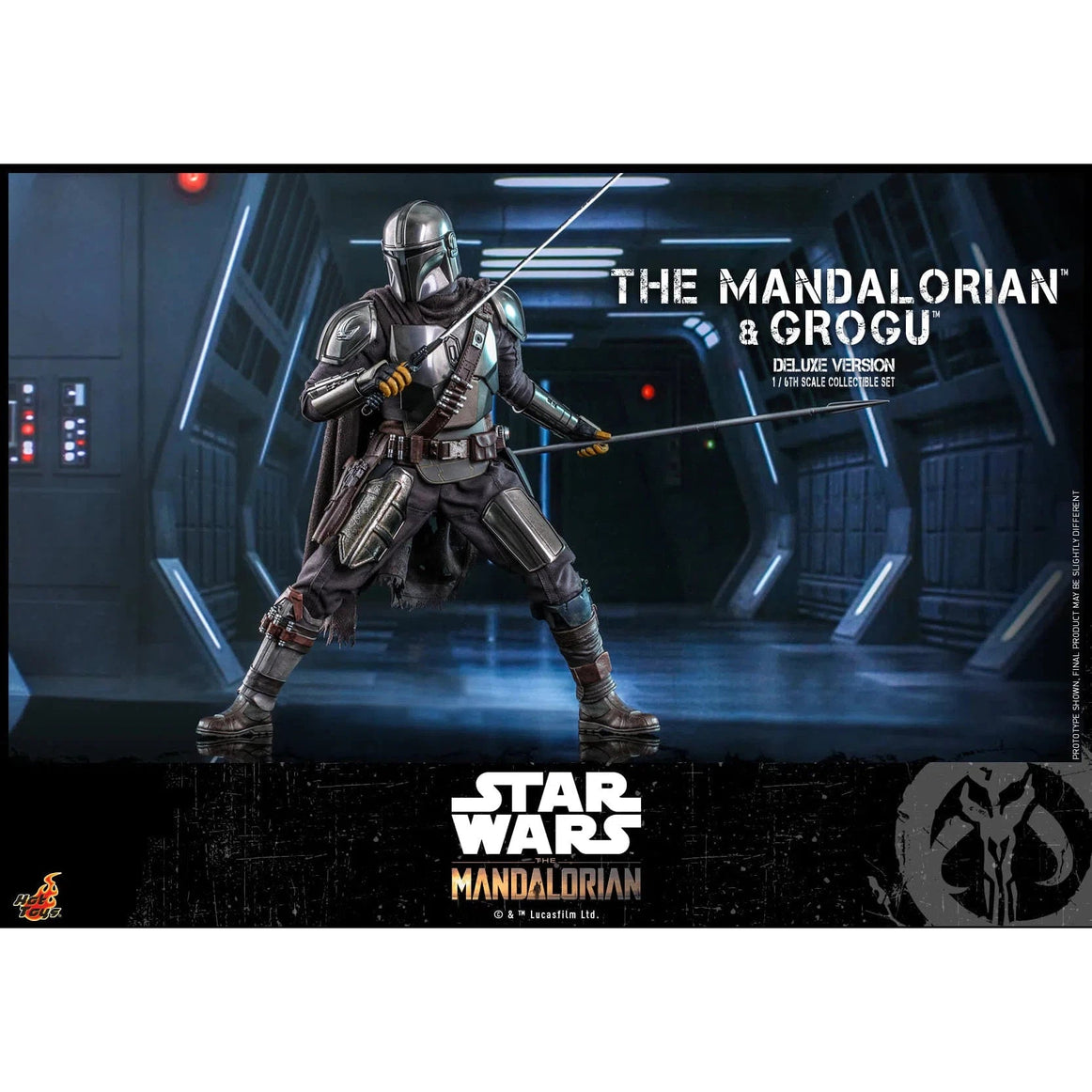 Mandalorian & Grogu Set: Deluxe: Star Wars: TMS052 Hot Toys