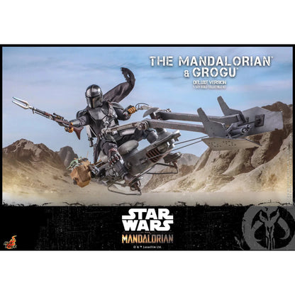 Mandalorian & Grogu Set: Deluxe: Star Wars: TMS052 - Hot Toys Action Figure