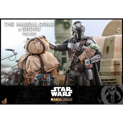 Mandalorian & Grogu Set: Deluxe: Star Wars: TMS052 - Hot Toys Action Figure