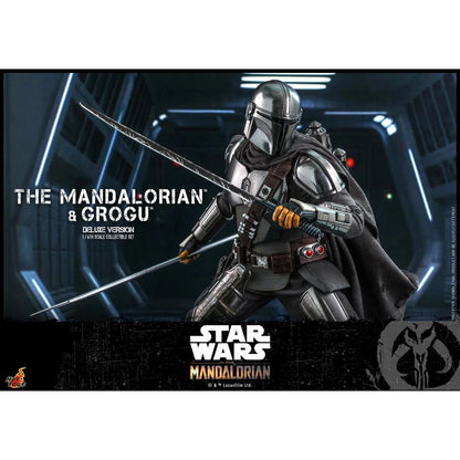 Mandalorian & Grogu Set: Deluxe: Star Wars: TMS052 - Hot Toys Action Figure