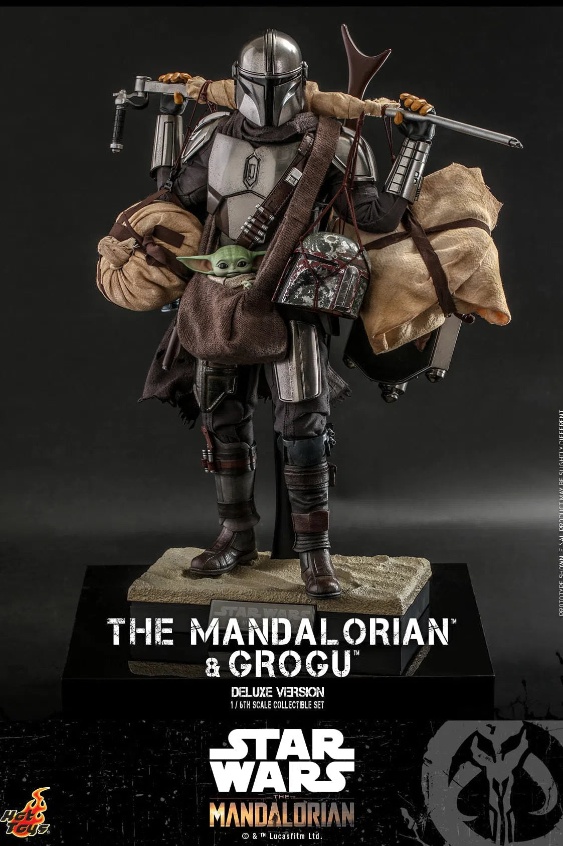Mandalorian & Grogu Set: Deluxe: Star Wars: TMS052 Hot Toys