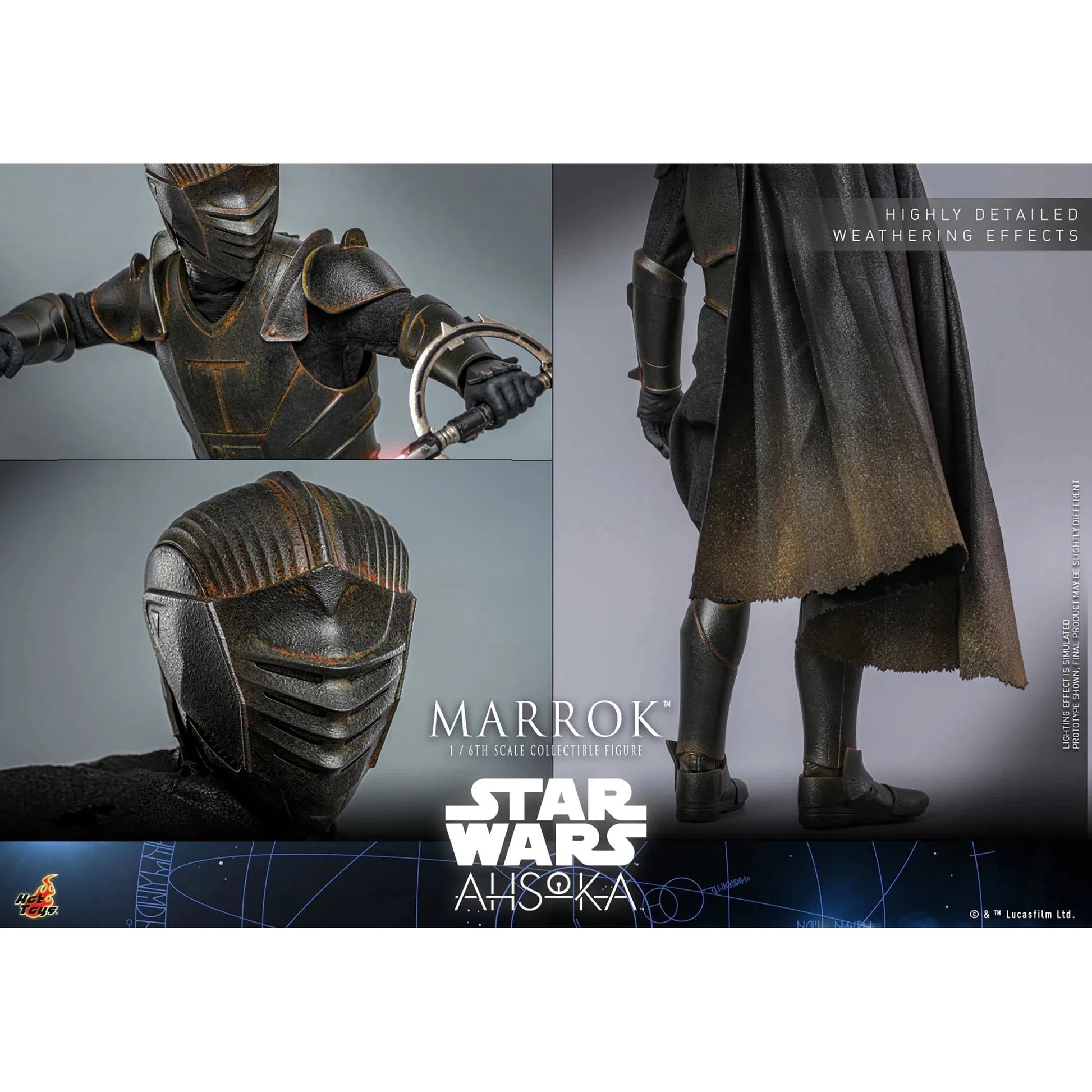 Marrok: Star Wars: Ahsoka: Hot Toys by Hot Toys – Action Figure, [scale], UK stockist Planet Action Figures
