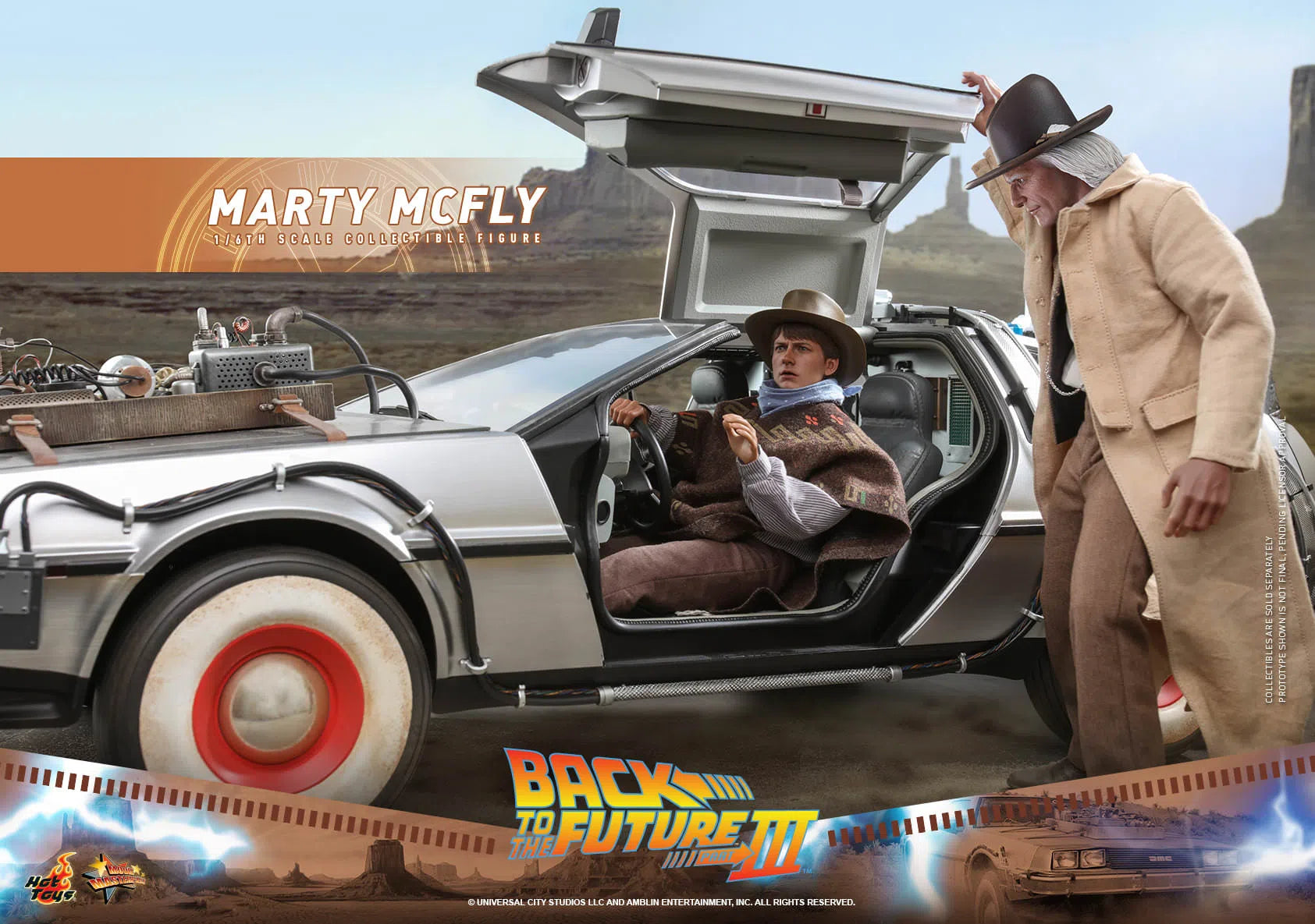 Marty McFly: Back To The Future Part III: MMS616 Hot Toys