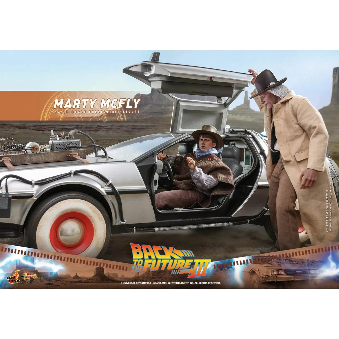 Marty McFly: Back To The Future Part III: MMS616 Hot Toys