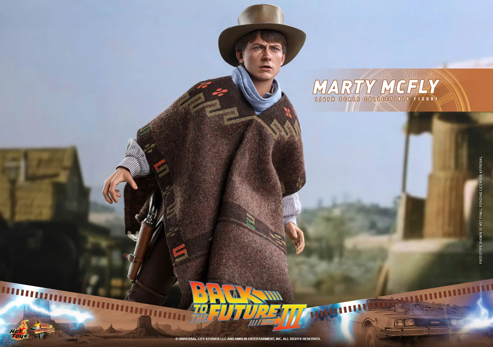 Marty McFly: Back To The Future Part III: MMS616 Hot Toys