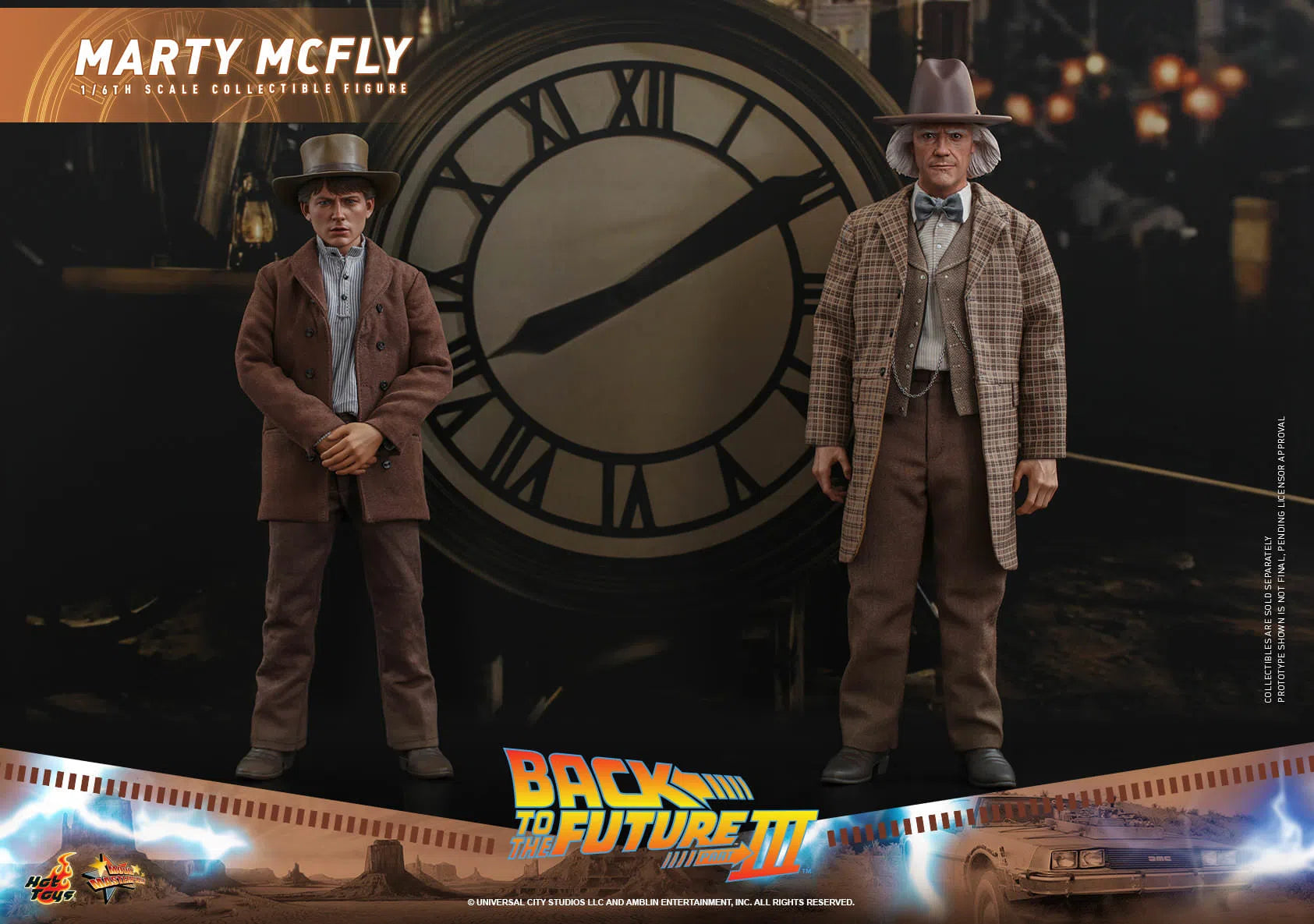 Marty McFly: Back To The Future Part III: MMS616 Hot Toys