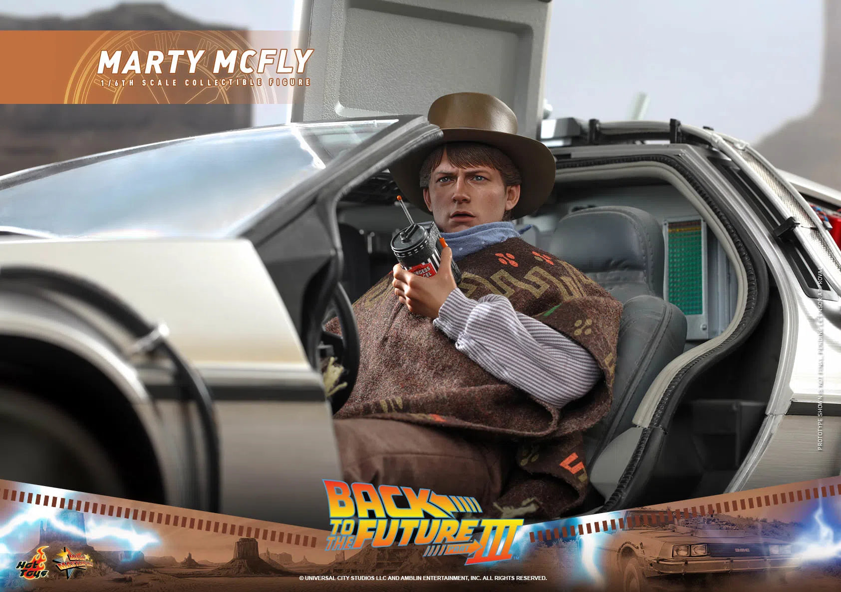 Marty McFly: Back To The Future Part III: MMS616 Hot Toys