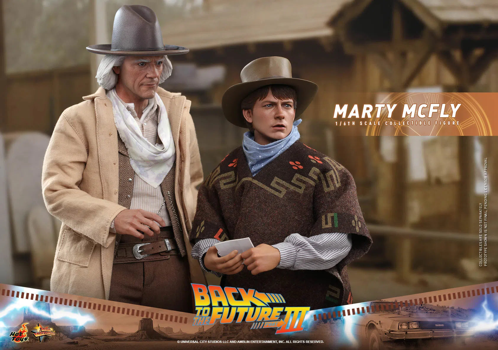 Marty McFly: Back To The Future Part III: MMS616 Hot Toys