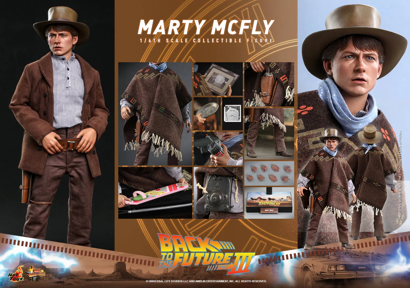 Marty McFly: Back To The Future Part III: MMS616 Hot Toys