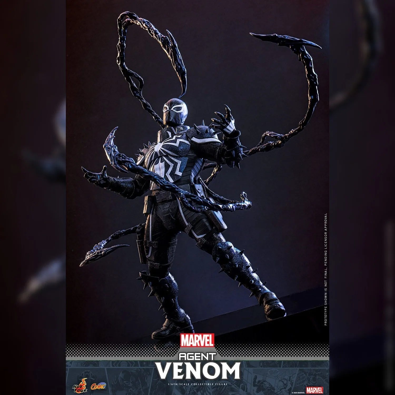 Marvel Comics: Agent Venom: 1/6th - Hot Toys Action Figures