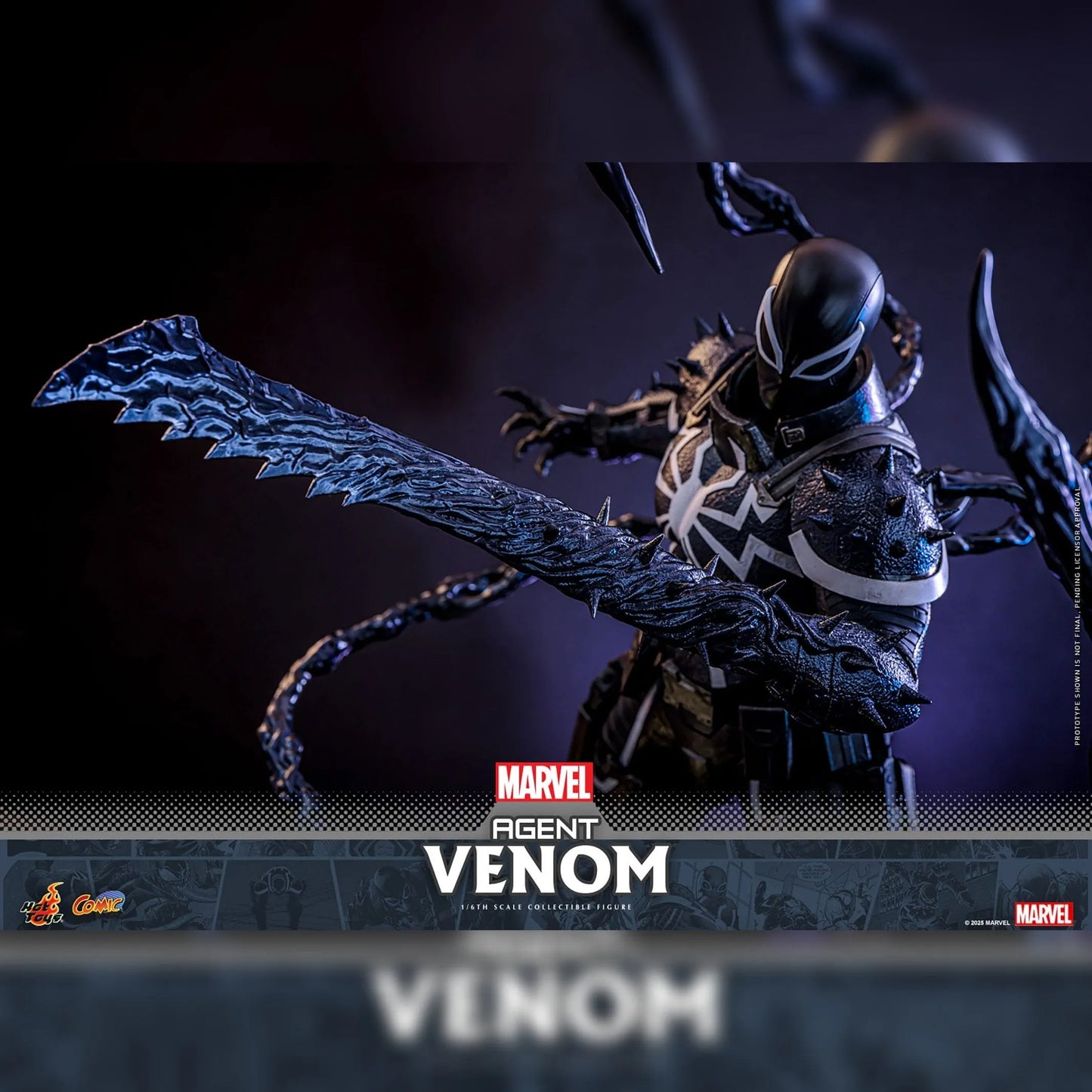 Marvel Comics: Agent Venom: 1/6th - Hot Toys Action Figures