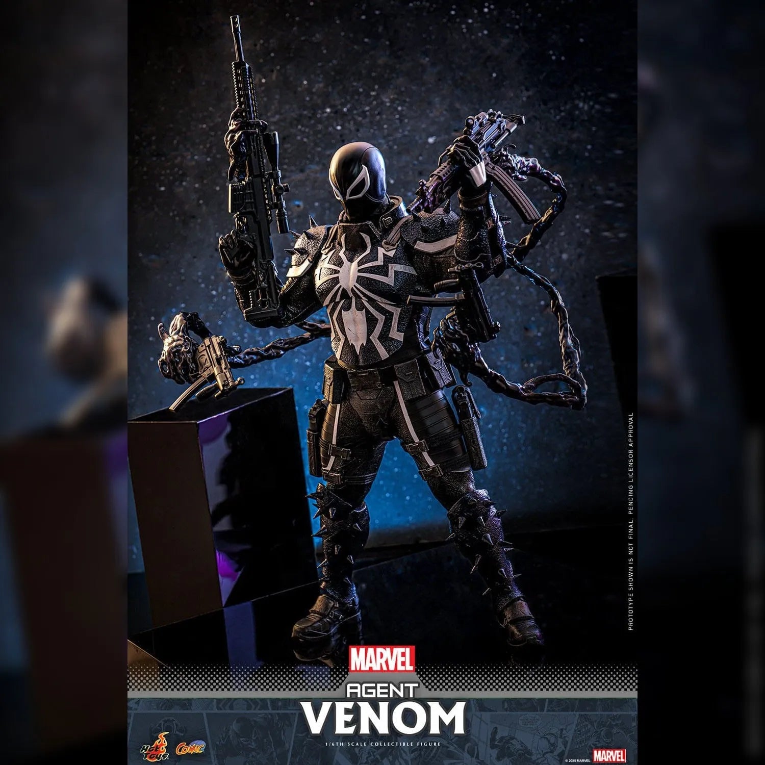 Marvel Comics: Agent Venom: 1/6th - Hot Toys Action Figures