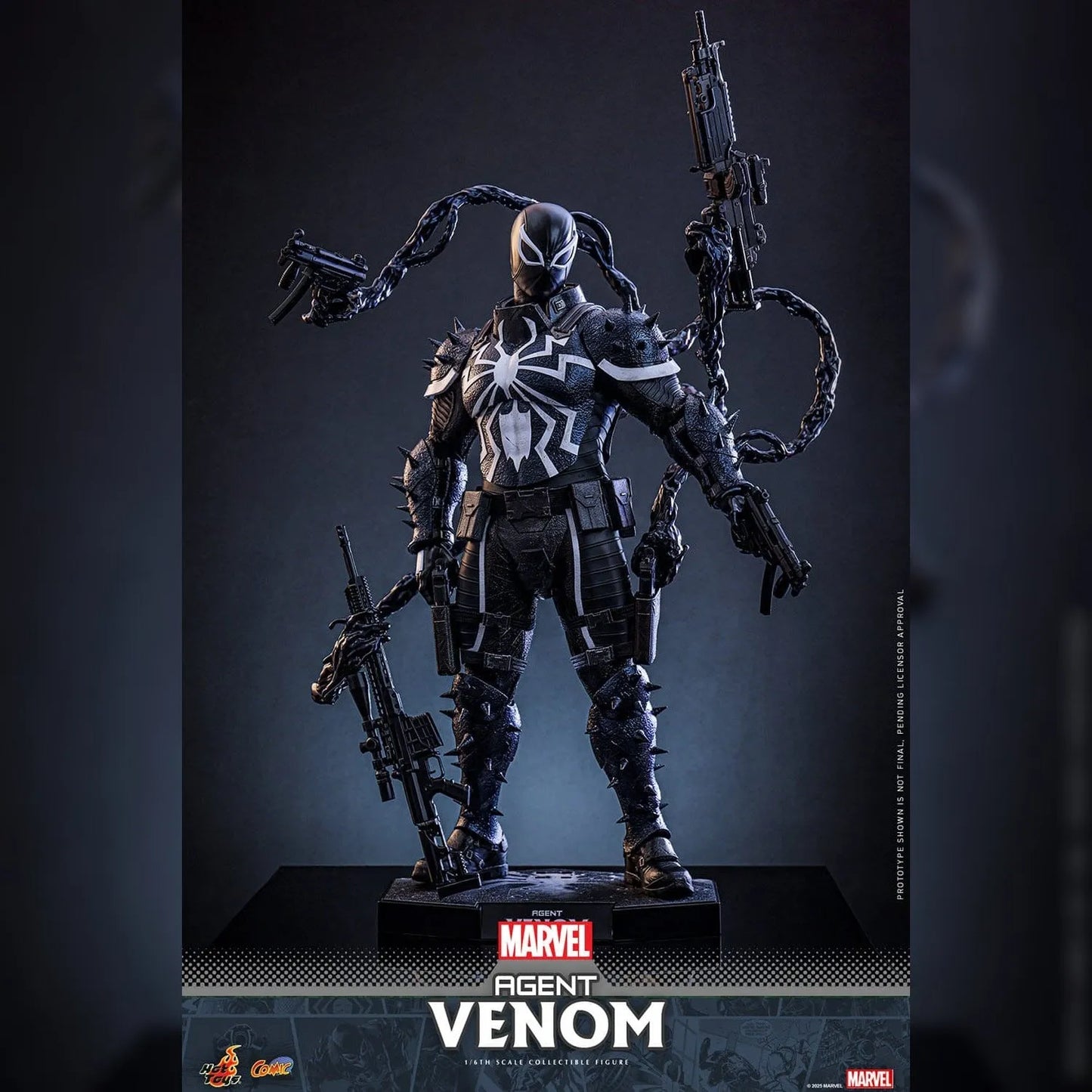Marvel Comics: Agent Venom: 1/6th - Hot Toys Action Figures