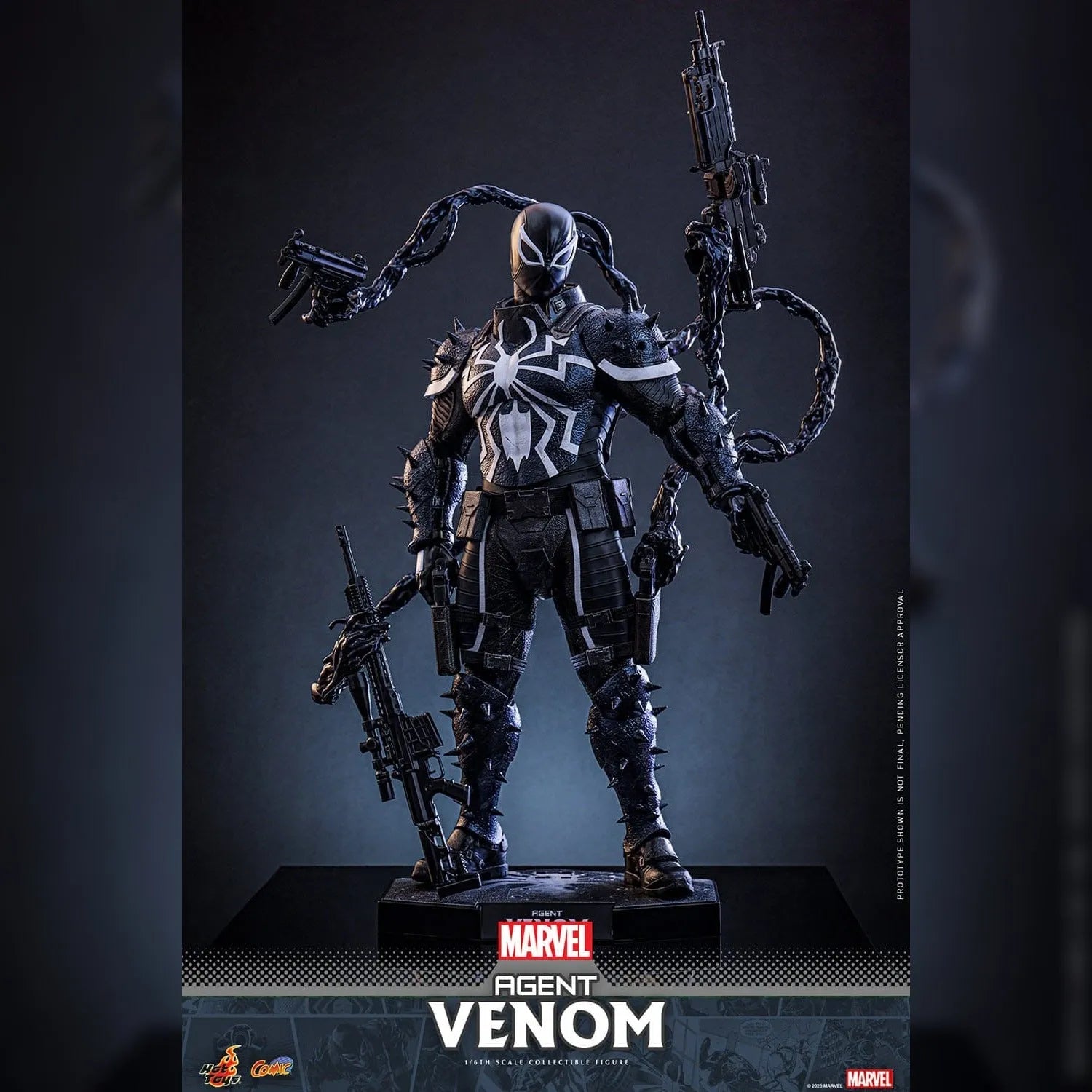 Marvel Comics: Agent Venom: 1/6th - Hot Toys Action Figures