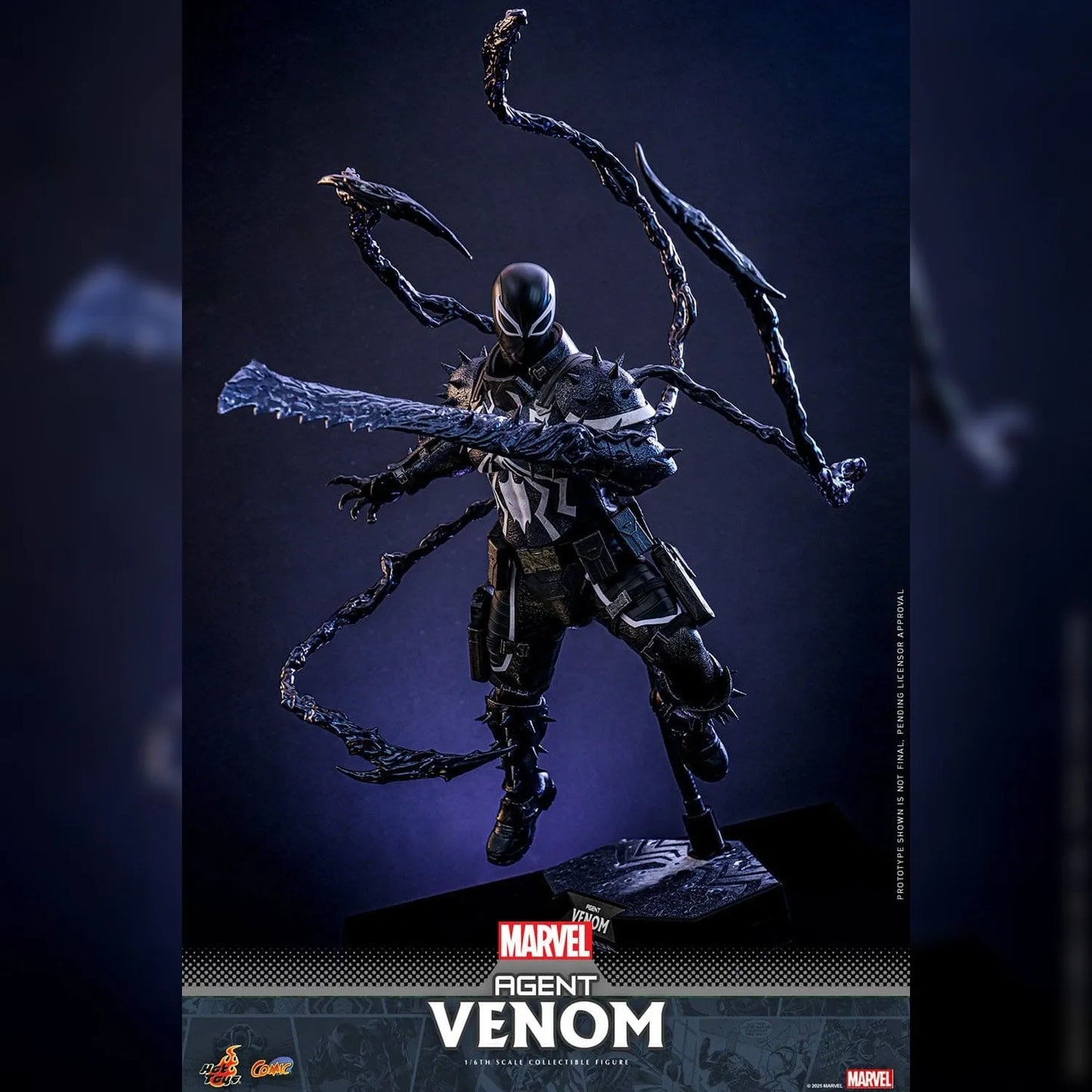 Marvel Comics: Agent Venom: 1/6th Scale Action Figure - Hot Toys Action Figure