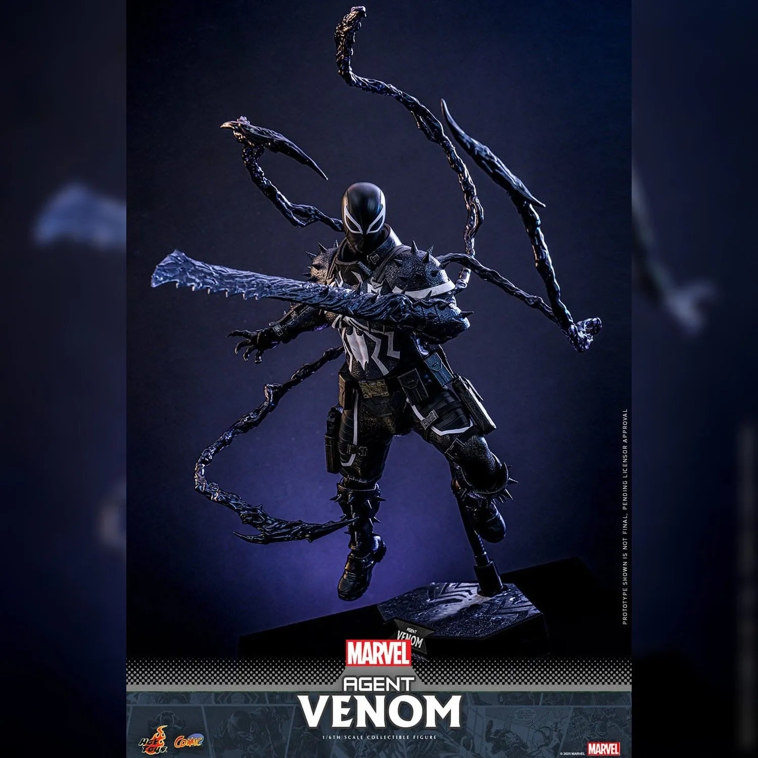 Marvel Comics: Agent Venom: 1/6th Scale Action Figure - Hot Toys Action Figure