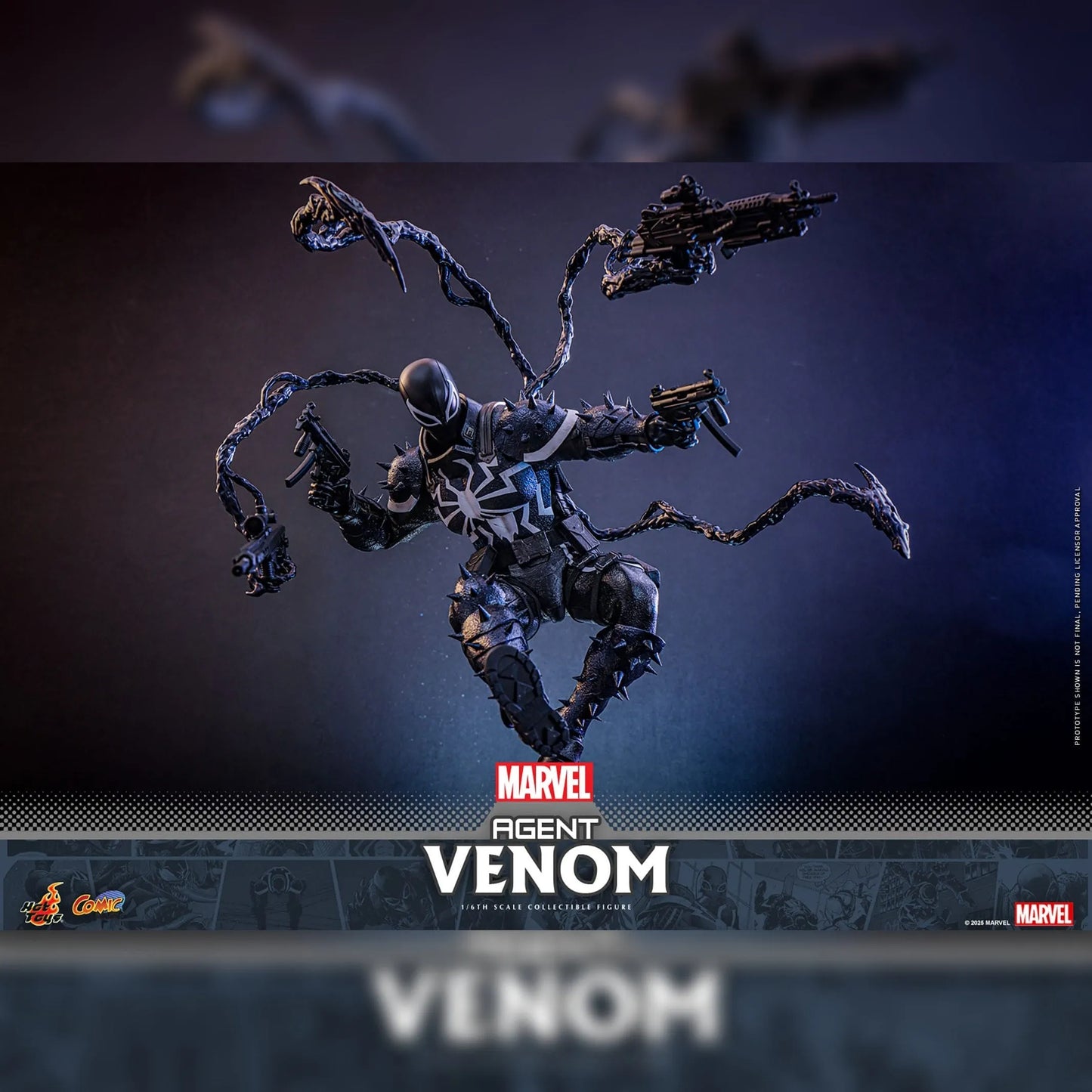Marvel Comics: Agent Venom: 1/6th Scale Action Figure - Hot Toys Action Figure