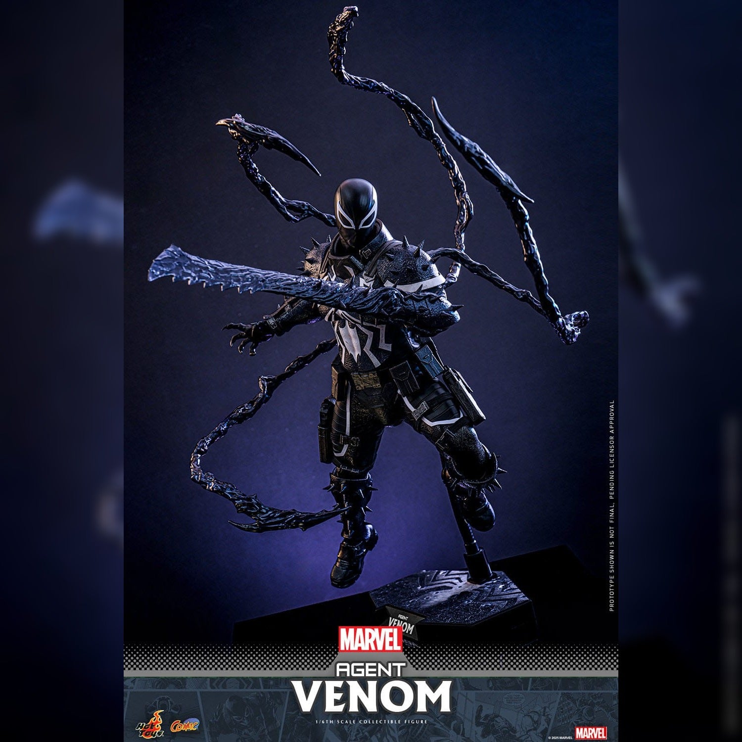 Marvel Comics: Agent Venom: 1/6th Scale Action Figure: Hot Toys Hot Toys