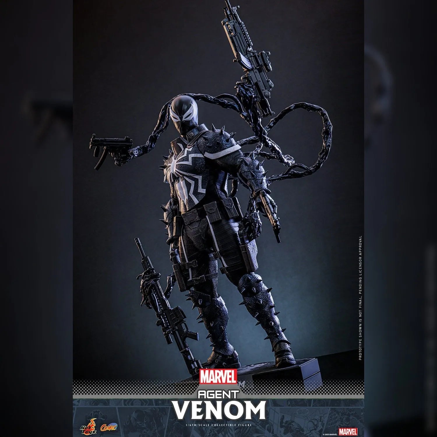 Marvel Comics: Agent Venom: 1/6th Scale Action Figure - Hot Toys Action Figure