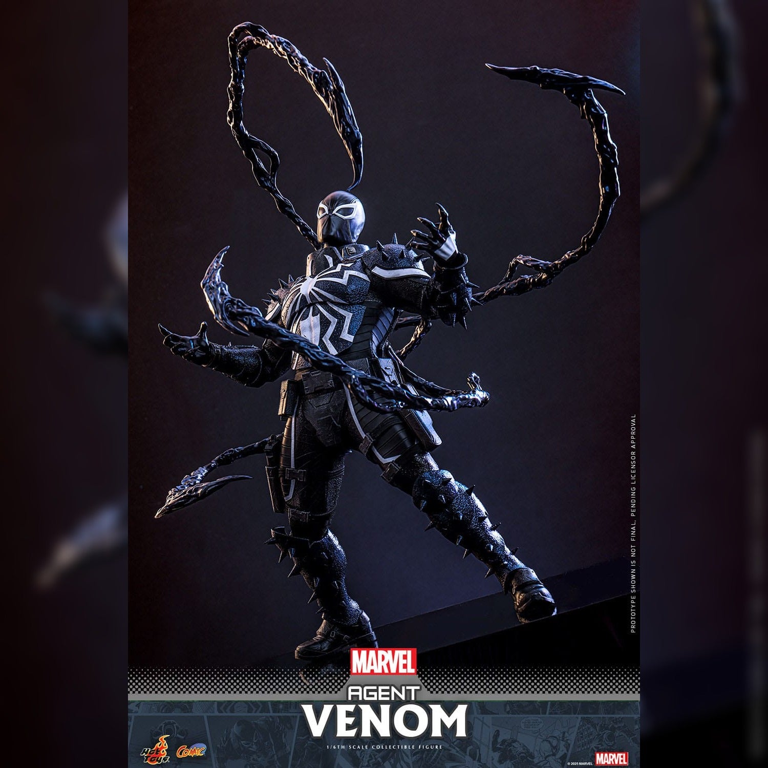 Marvel Comics: Agent Venom: 1/6th Scale Action Figure: Hot Toys Hot Toys