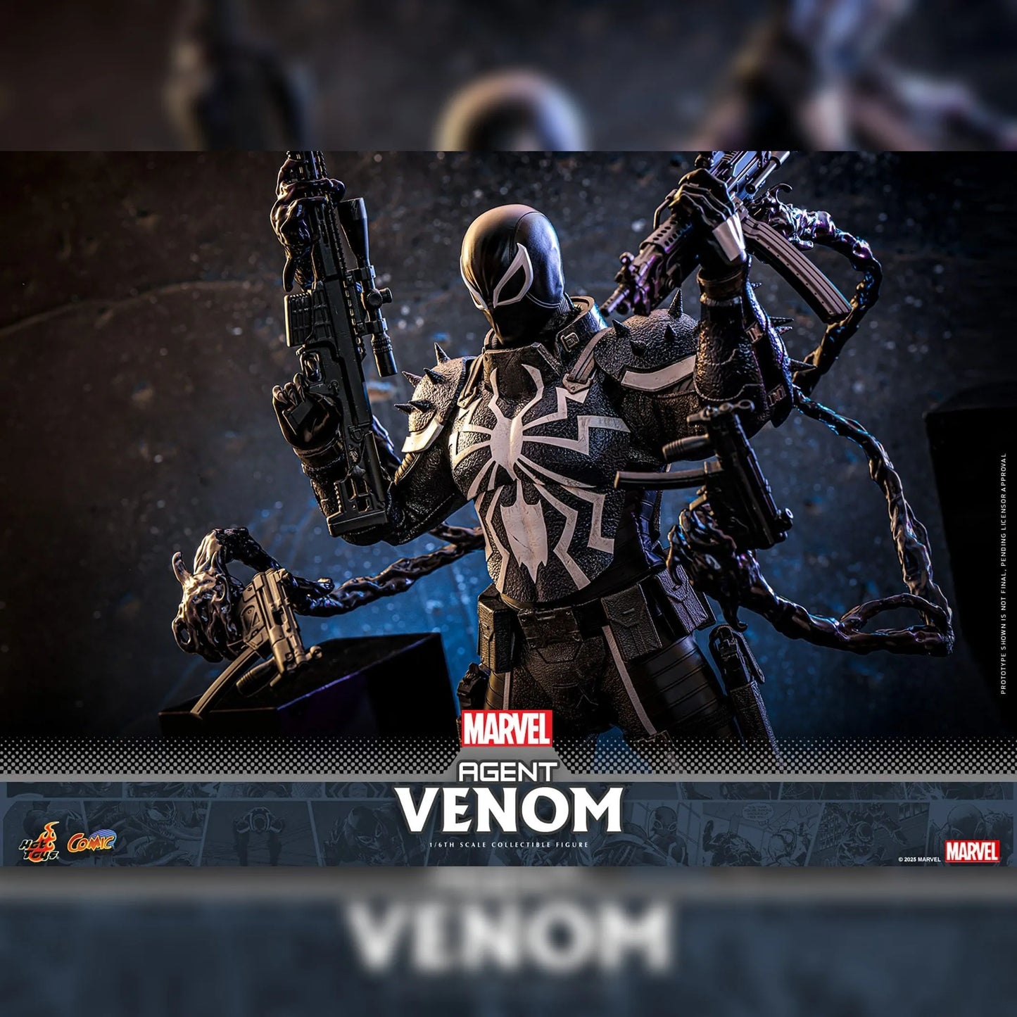 Marvel Comics: Agent Venom: 1/6th Scale Action Figure - Hot Toys Action Figure