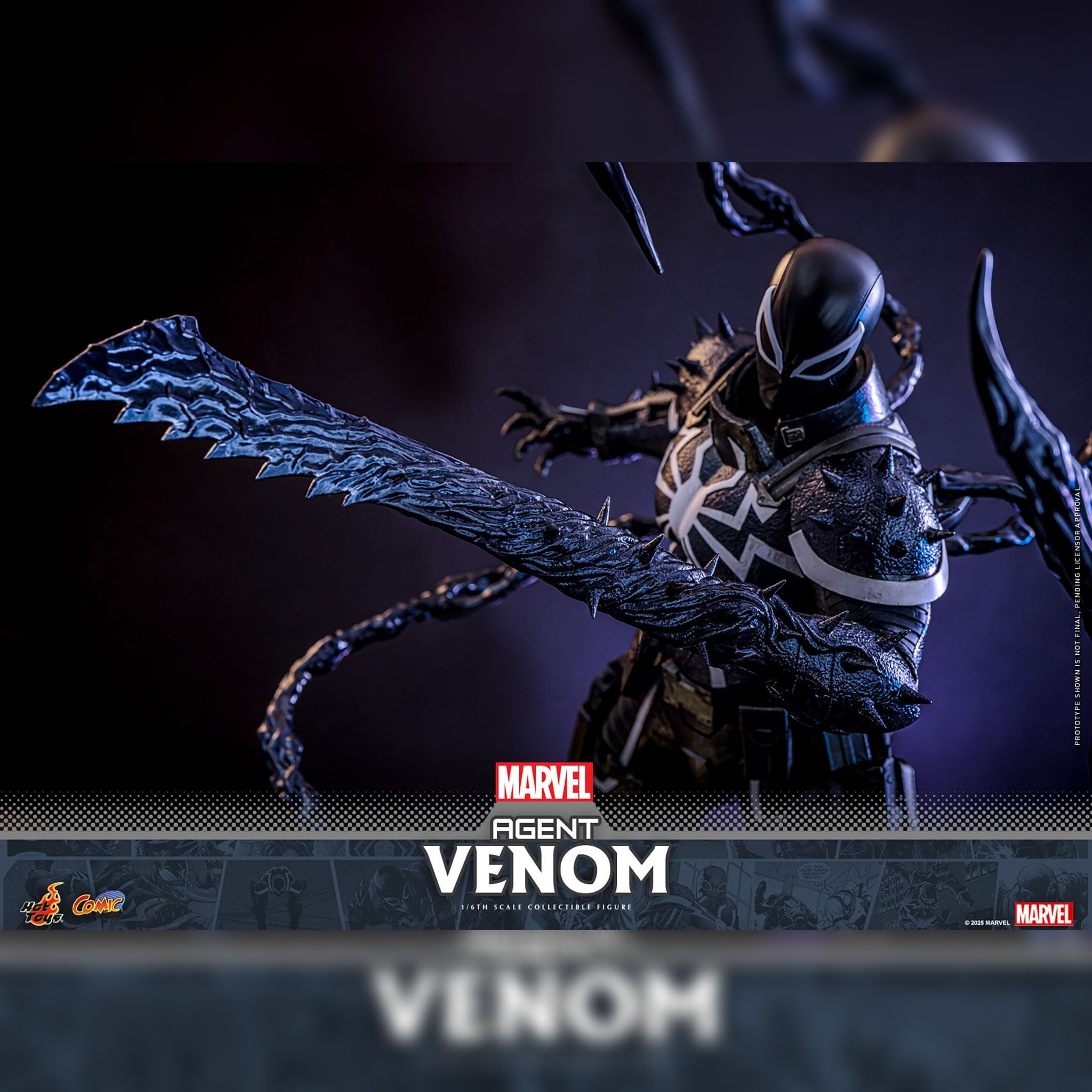 Marvel Comics: Agent Venom: 1/6th Scale Action Figure: Hot Toys Hot Toys