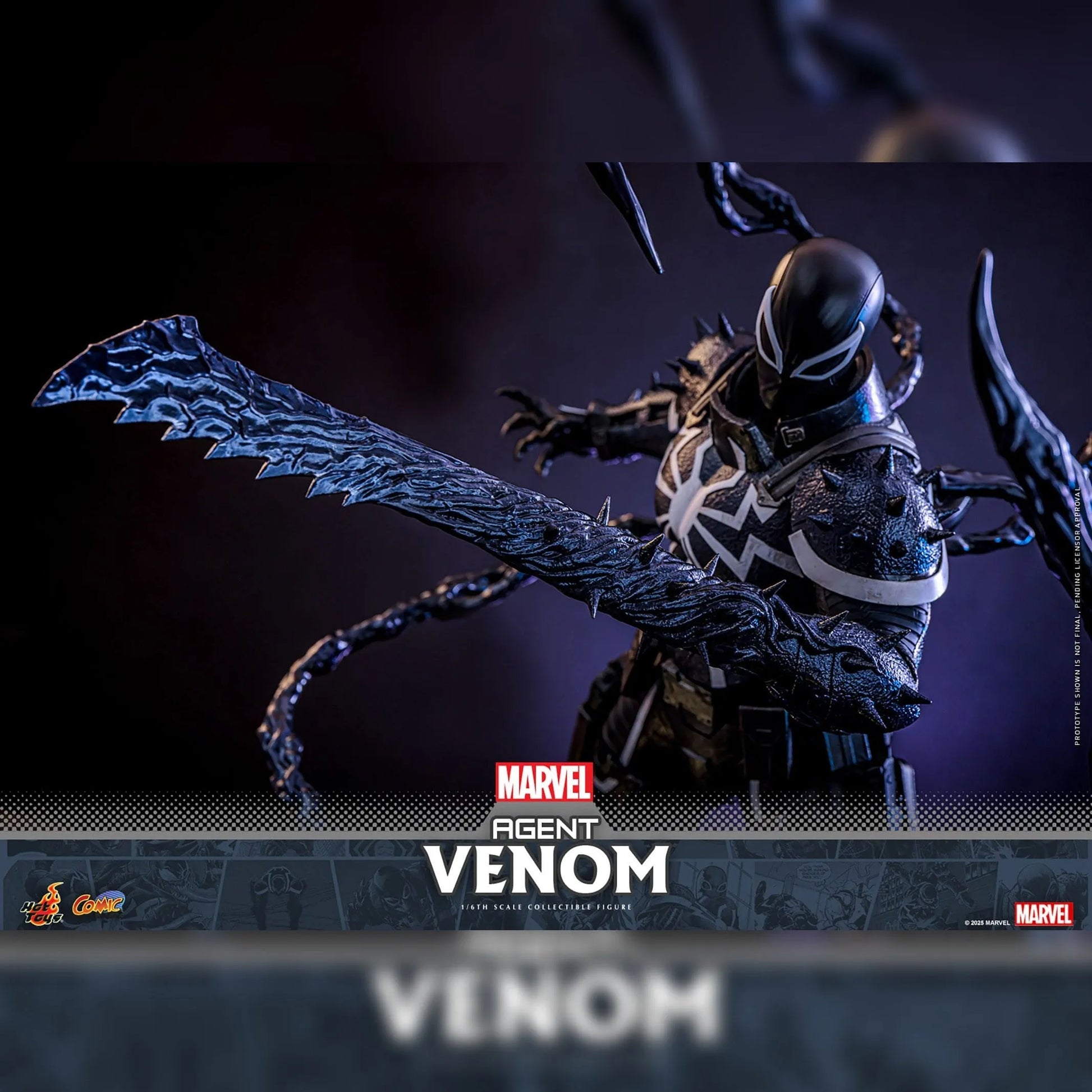 Marvel Comics: Agent Venom: 1/6th Scale Action Figure - Hot Toys Action Figure