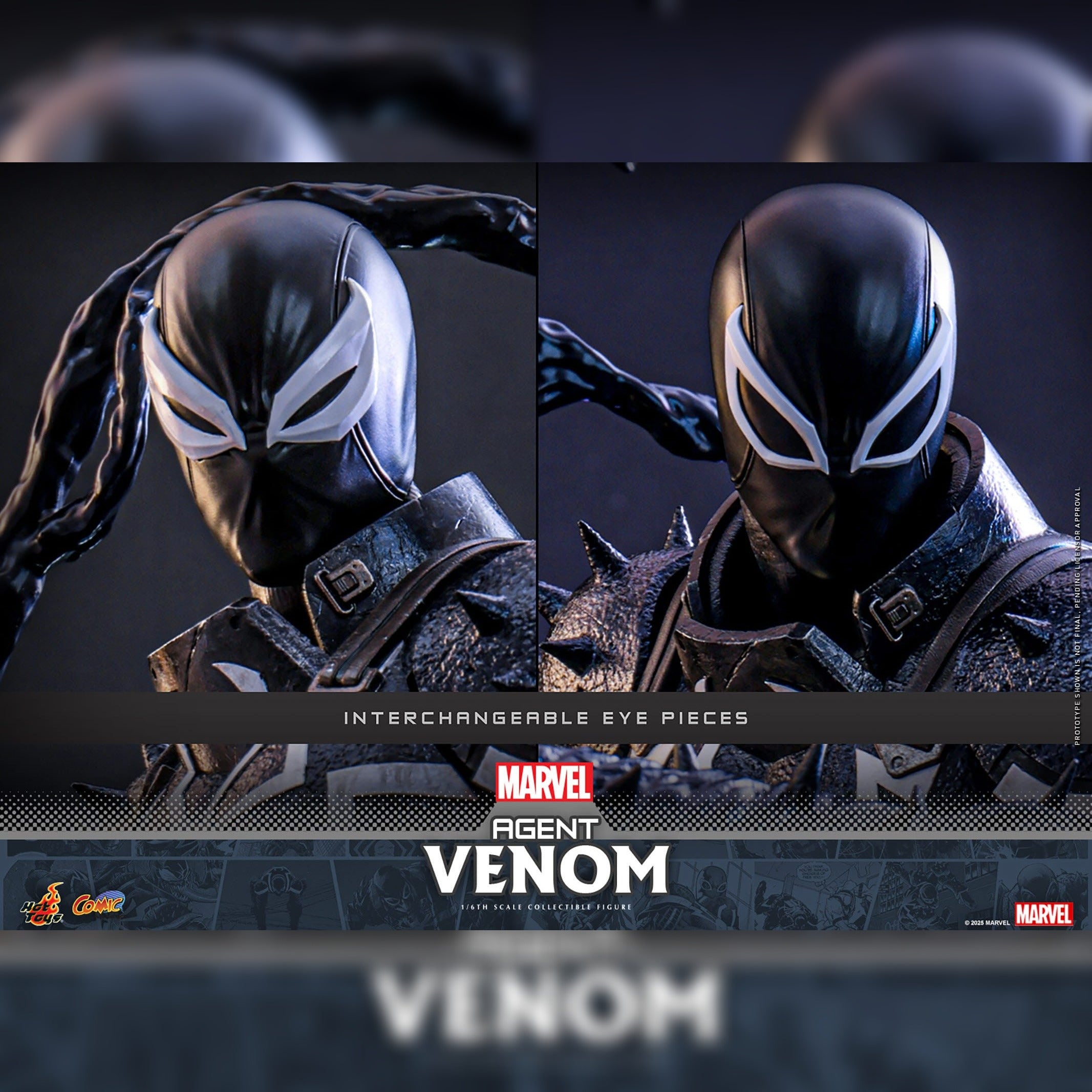 Marvel Comics: Agent Venom: 1/6th Scale Action Figure: Hot Toys Hot Toys