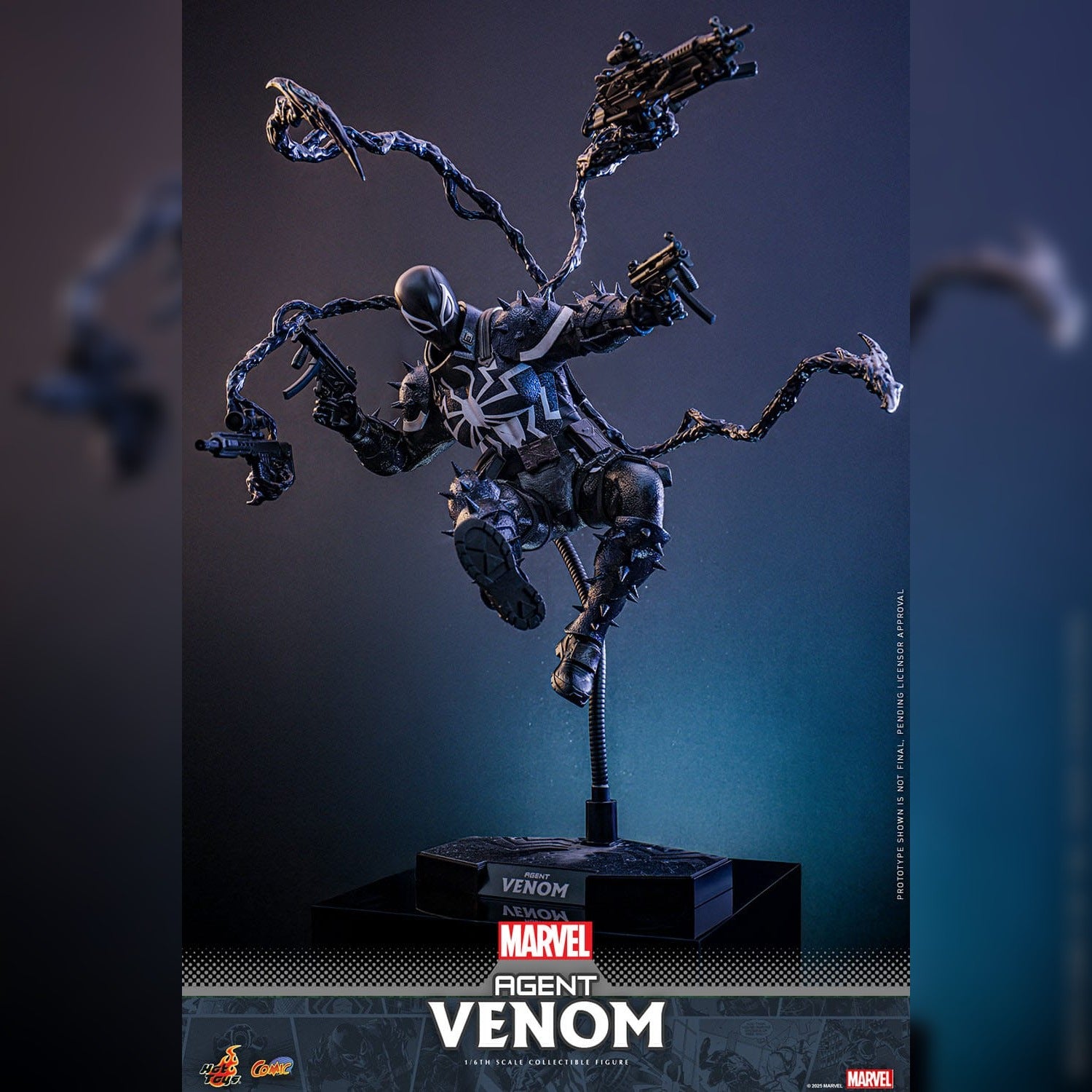 Marvel Comics: Agent Venom: 1/6th Scale Action Figure: Hot Toys Hot Toys