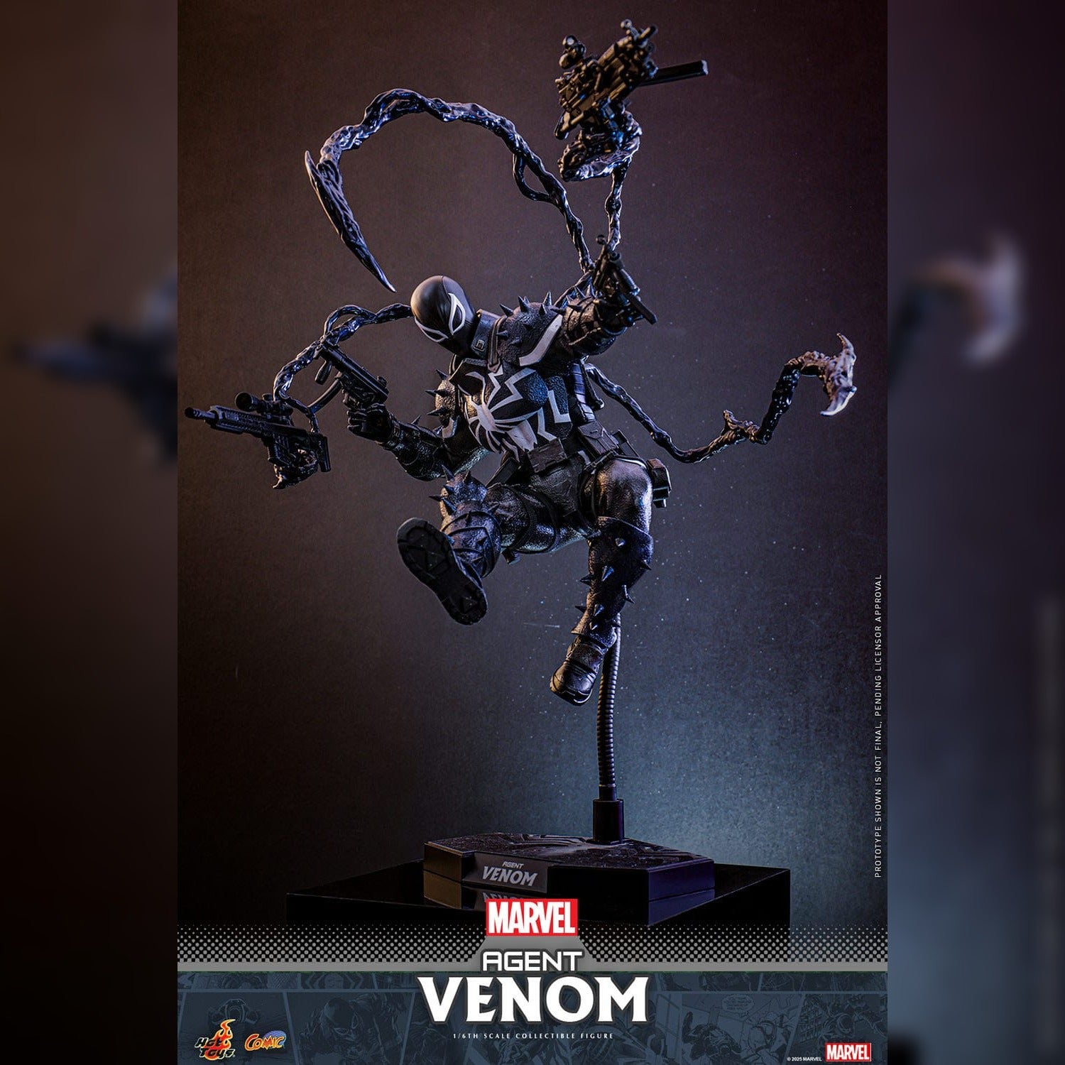 Marvel Comics: Agent Venom: 1/6th Scale Action Figure: Hot Toys Hot Toys