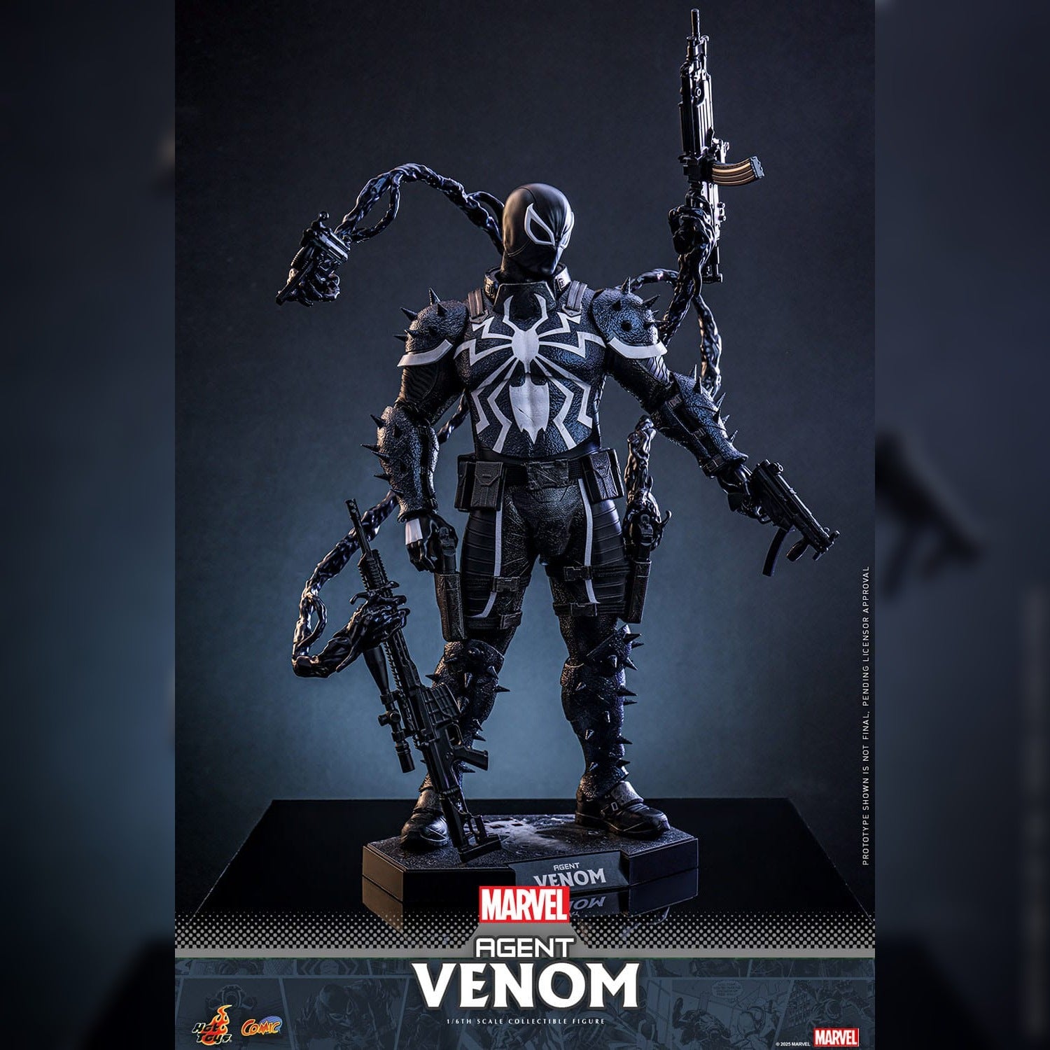 Marvel Comics: Agent Venom: 1/6th Scale Action Figure: Hot Toys Hot Toys