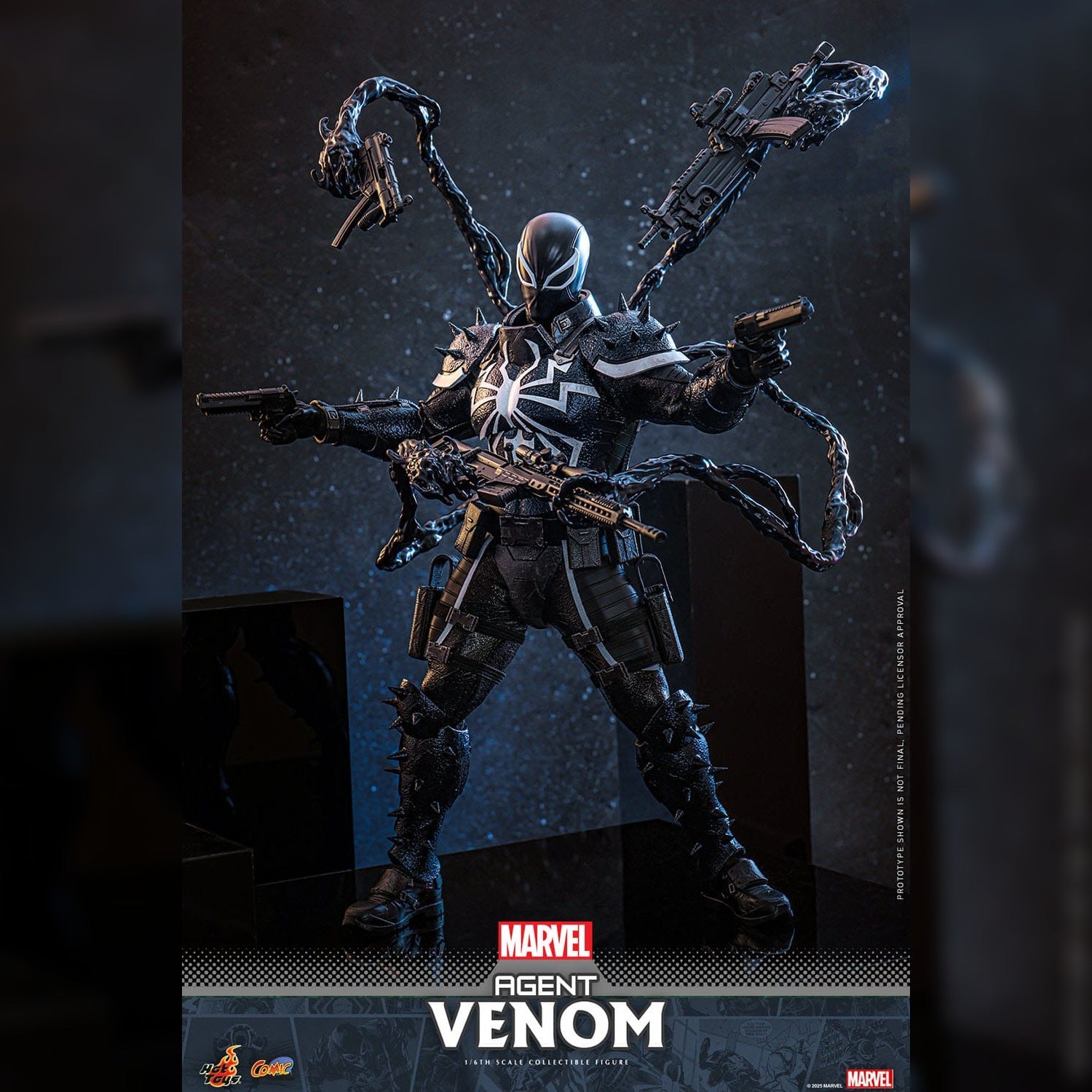 Marvel Comics: Agent Venom: 1/6th Scale Action Figure: Hot Toys Hot Toys