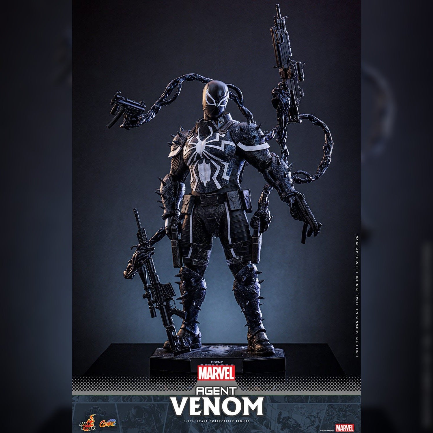 Marvel Comics: Agent Venom: 1/6th Scale Action Figure: Hot Toys Hot Toys