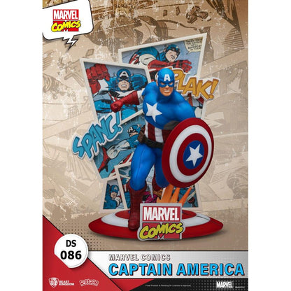 Marvel Comics: Captain America: D-Stage Diorama - Beast Kingdom Toys Statue